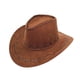 thumbnail image 2 of Sombrero de vaquero occidental de Protección de verano Sombrero Fedora de Panamá Sombrero plegable enrollable Floppy Beach Trilby Gorras - Gris Azul Sunnimix  Sombrero de vaquero occidental, 2 of 8