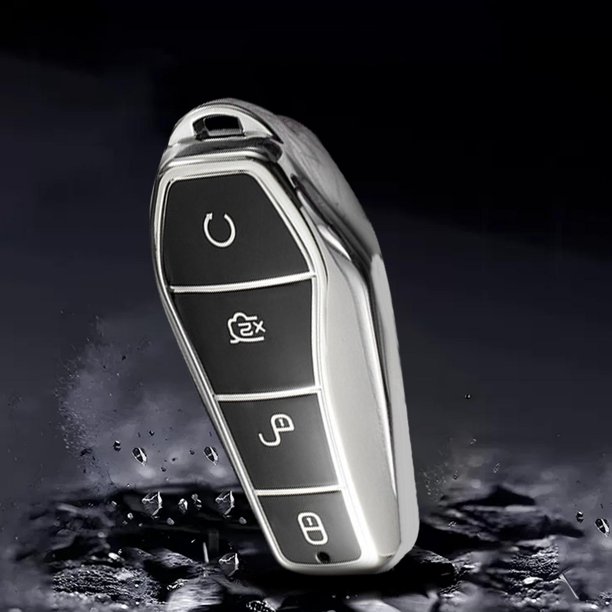 Protector de protección de carcasa de soporte de cubierta de llavero de coche de TPU premium Argén Baoblaze Cubierta de la caja de la llave del coche
