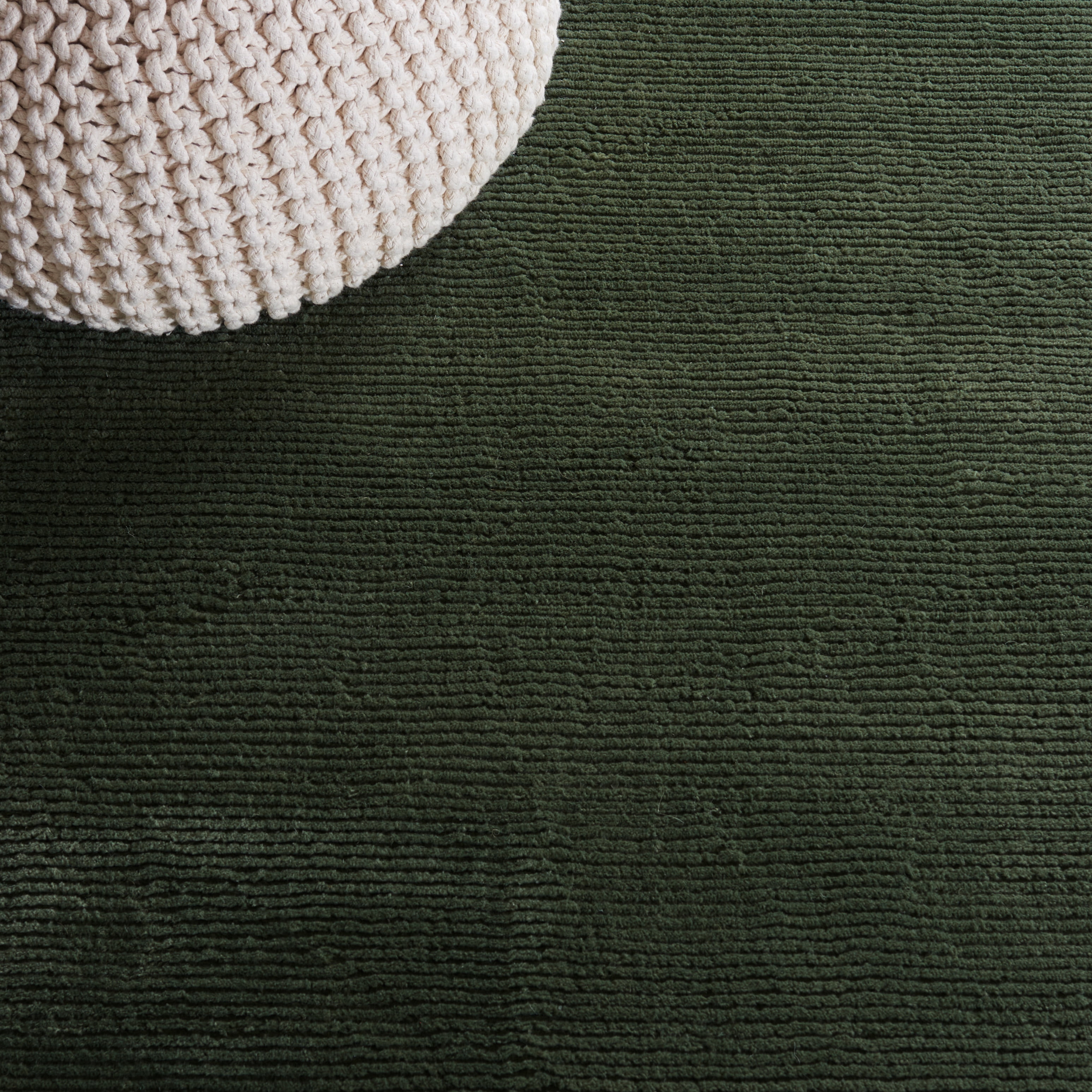 SAFAVIEH Revive Hyram Solid Polyester Area Rug, Green, 8' x 10'