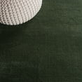 thumbnail image 6 of SAFAVIEH Revive Hyram Solid Polyester Area Rug, Green, 4' x 6', 6 of 8