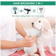 thumbnail image 4 of Secador de pelo para mascotas 2 en 1, cepillo para limpieza automática, peine de pelo liso de bajo ruido oso de fresa Electrónica, 4 of 5