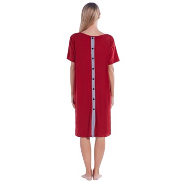 Delliss Labor And Delivery Gown, Nursing Nightgown, Maternity