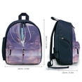 thumbnail image 6 of Spirited Away Backpacks Bookbag Casual Daypack Backpacks for Travel Work Camping Office, 6 of 6