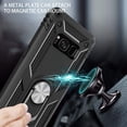 thumbnail image 4 of Samsung Galaxy S8 Case, DUEDUE Military Grade Ring Kickstand Shockproof Bumper Hard PC Back Cover Drop Protection Full, 4 of 5