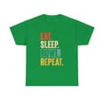 thumbnail image 2 of Eat Sleep Bowl Repeat Funny Bowling T-Shirt, 2 of 2