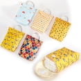 thumbnail image 3 of Bolsa de pañales multifuncional para bebé, organizador de pañales reutilizable, impermeable, estampado de moda, bolsa húmeda/seca, bolsa de almacenamiento para mamá, viaje, 3 of 4