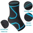 thumbnail image 4 of ZHAOCHENG 1 par de tobilleras de apoyo, calcetines para fascitis plantar, mangas de compresión para pies para aliviar el dolor de artritis deportiva, 4 of 5
