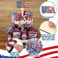 thumbnail image 6 of Summercome 4th of July Decorations Outdoor, Hanging American Flag Banners, Stars and Stripes Porch Sign, Patriotic Memorial Day Decor, Party Supplies for Independence Day Memorial Day (2 Pcs), 6 of 8