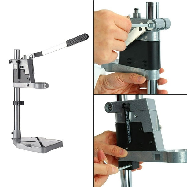 400mm Adjustable Drill Press Stand Repair Rotary Tool Single Hole