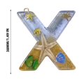 thumbnail image 3 of XWSHYW Adornos Colgantes Colgante 26 Letras En Inglés, Accesorio de Alta Gama para Bolsos, Colgante de Letras Navideñas con Forma de Océano para Hacer Uno Mismo, 3 of 6