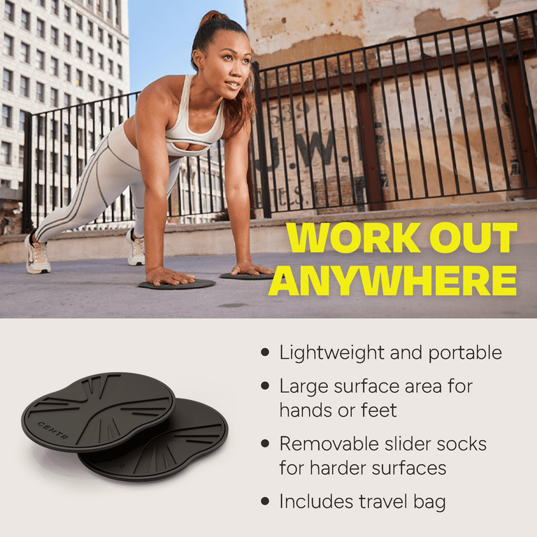 Centr By Chris Hemsworth Slide Discs for At Home Core Workout