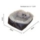 thumbnail image 3 of Cama Para Perros Y Gatos Alfombrilla para gatos 2 en 1 impermeable para otoño e invierno, cama cálida para perros para el suelo del hogar (negro) Wdftyju Libre de BPA, 3 of 3