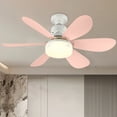 thumbnail image 4 of Ceiling Fan Lights E27 LED 40W Silent Electric Ceiling Fan Lamp With Remote Control Ceiling Fans Lights for Living Room 42/52cm, 4 of 5