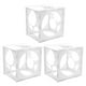 thumbnail image 1 of Caja medidora de globos de plástico, herramienta de medición de tamaño de globo, caja de probador de 11 agujeros, 3 uds., 1 of 5