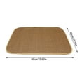 thumbnail image 2 of Summer Pet Mat for Dogs and Cats Breathable Rattan Sleeping Pad Comfortable Cooldown Bed Kennel Crate Pad for Puppy Kitty Small Animals, 2 of 6
