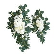 thumbnail image 2 of Wedding Arch Flower, Wedding Flowers Garlands Floral Arrangement for Living Room Party Bedroom White, 2 of 8