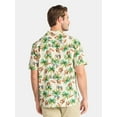 thumbnail image 3 of George Men's and Big Men's Holiday Camp Shirt, Sizes S-3XL, 3 of 5