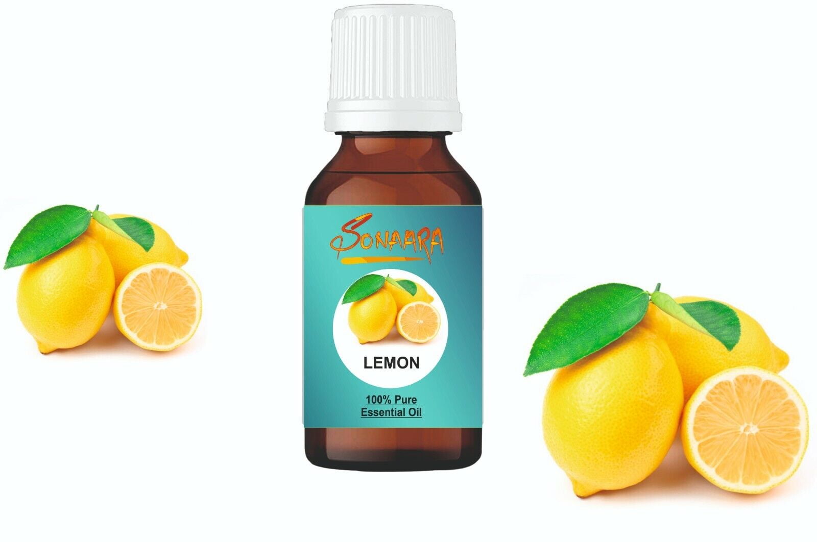 Lemon Essential Oil 100 Natural, Pure for Skin, Face, Hair