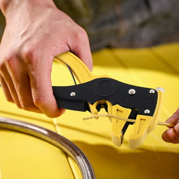 Liquidation Aujourd'hui! Dénoyauteur et Coupe-Fil Automatique, Outil Électrique Multifonction pour Dénuder et Couper les Fils, Coupe-Fil de Précision Portatif pour la Maison et les Projets de Bricolage