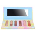 thumbnail image 4 of Kit de maquillaje versátil con acabado aterciopelado, paleta de sombras de ojos con brillo mate de 12 colores, 12 g, n.° 12, 4 of 8
