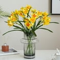 thumbnail image 7 of Artificial Flowers Artificial Daffodils Flowers Faux Daffodils Plants Silk Daffodils Flowers with Stems Flower Arrangement for Party Wedding Office Store Home Decor, 7 of 7