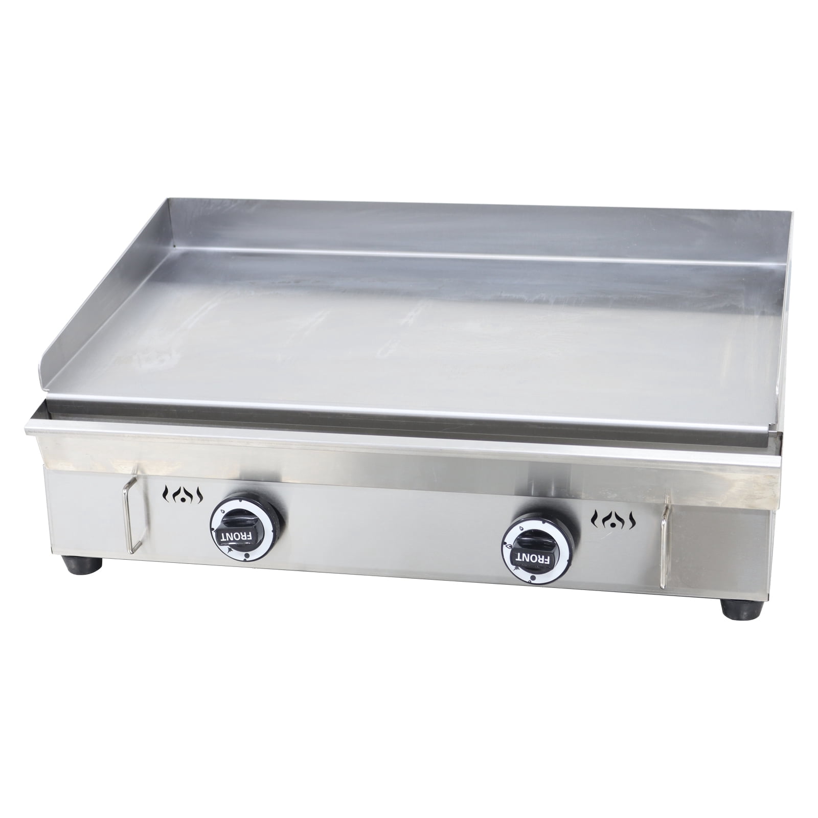Natural Gas Countertop Griddle Flat Top Grill Hot Plate Stove for Restaurant Kitchen