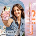 thumbnail image 7 of CASEFIV for Samsung Galaxy S26 Plus Case,[Magnetic Invisible Stand][Military-Grade Drop Protection] Slim Glossy Marble Pattern Back Shockproof Protective Phone Cover,Rose Gold Marble, 7 of 7