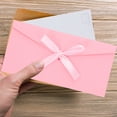 thumbnail image 3 of 10Pcs Kraft Invitation Envelope Bowknot Invitation Envelope Kraft Paper Envelope, 3 of 8