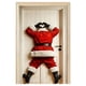 thumbnail image 2 of Adornos navideños divertidos para la parte trasera de la puerta, pancartas divertidas de Papá Noel para la parte trasera de la puerta, decoración navideña divertida para la entrada con regalo, adornos, 2 of 5