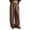 Coffee, variant on VeFlora Men's Solid Cotton Baggy Sweatpants, Stright-Leg Elastic Waist Drawstring Sweat Pants for Men, Mens Streetwear Pant with Pockets(GY1/S)