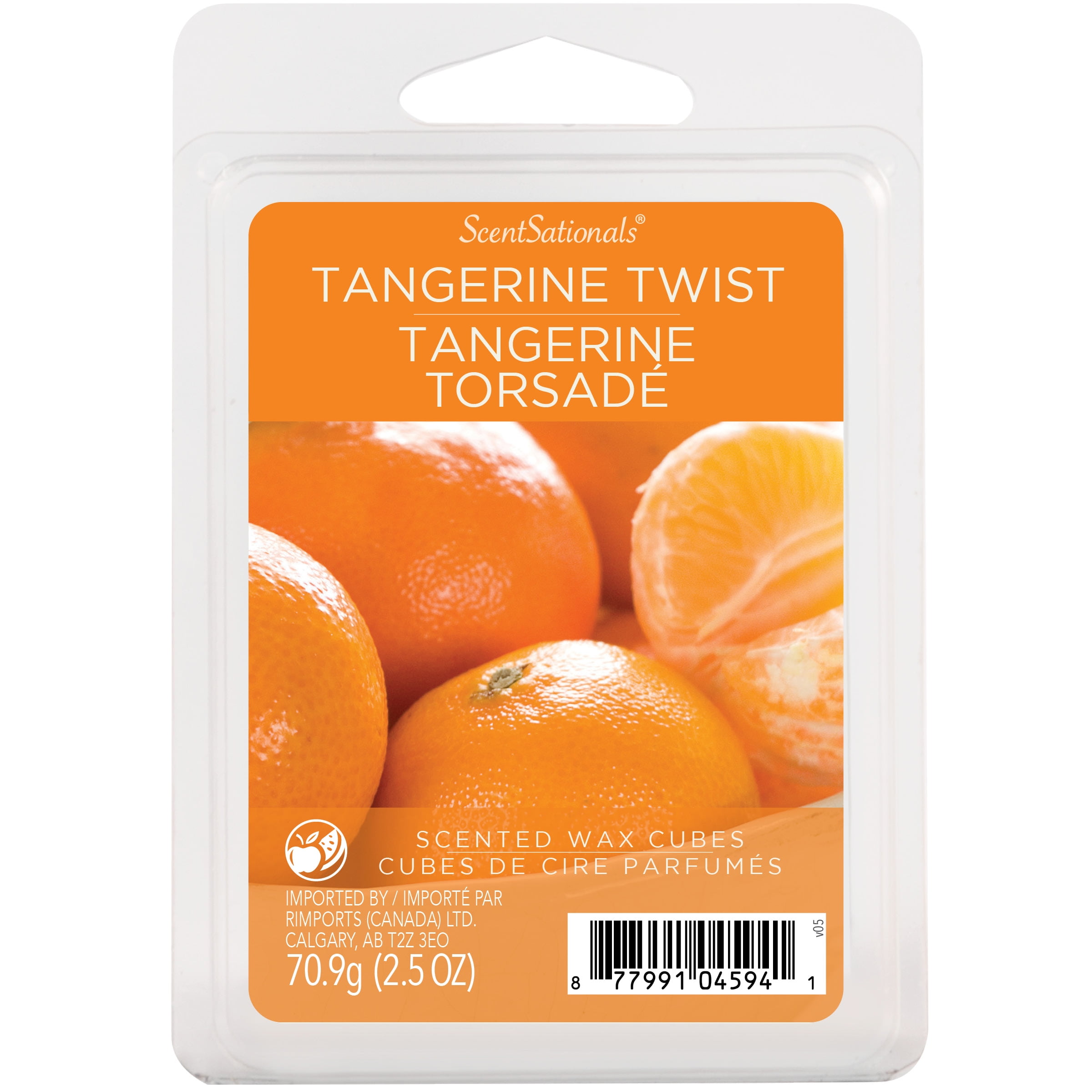 ScentSationals Scented Wax Cubes - Tangerine Twist, 2.5 oz (70.9 g)