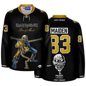 Iron Maiden The Number of the Beast Hockey Jersey - Walmart.com