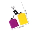 thumbnail image 2 of HEANUJJ 1Pack Mini Cowbell Percussion Instrument Block Drum Yellow With Adjustable Angle For Drummers, 2 of 7