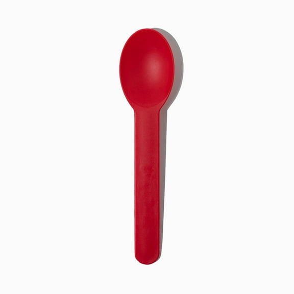 UNIQ Red Heavy Duty Ice Cream Spoons - 1000/Case
