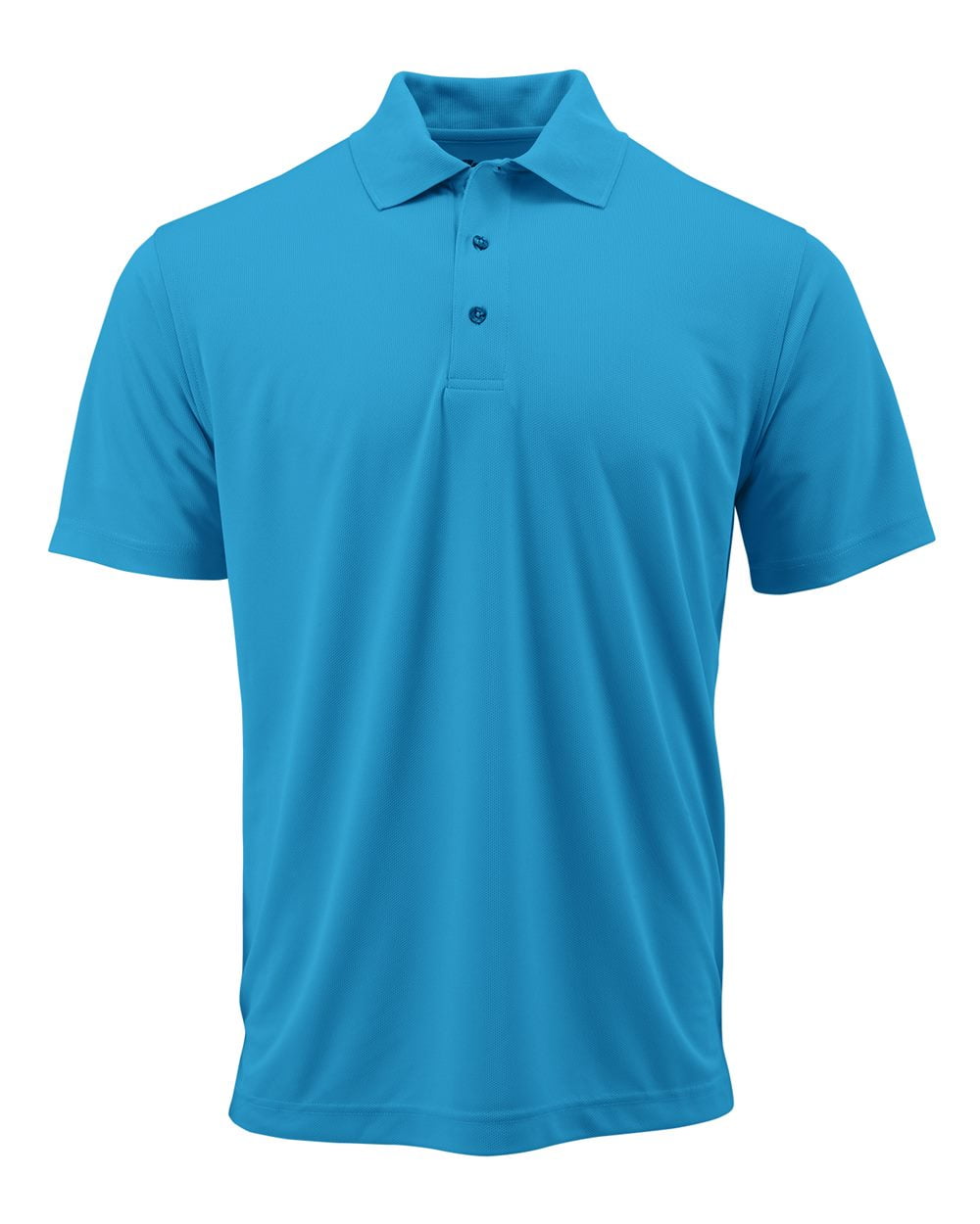 Paragon 108Y-TURQUOISE-XS Youth Saratoga Performance Polo44; Turquoise Extra Small