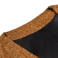 thumbnail image 7 of purcolt Mens Tweed Herringbone Wool Suit Vest Slim Fit Casual Business Formal Waistcoat for Groomsmen Wedding(Orange, 3XL), 7 of 7