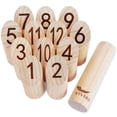 thumbnail image 6 of Vivere Viking Throw Tournament Edition Outdoor Bowling Game Set for Lawn & Backyard Play, 6 of 10