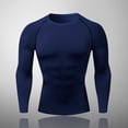 thumbnail image 4 of ZenCart Men Sport Top 3D Slim Fit High Elasticity Round Neck Quick-drying Long Sleeves Slim Fit Compression Figure Shaping Gym Running Basketball T-shirt, 4 of 8