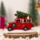 thumbnail image 4 of Billuyoard Adornos de camiones de Navidad, resina festiva, modelo de coche luminoso, batería, simulación decorativa, modelos brillantes, Kits de decoración para fiestas, 4 of 6