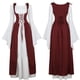 thumbnail image 3 of Vestido medieval retro con escote cuadrado y cintura acampanada, vestido renacentista de la Edad Media, traje europeo para fiesta de carnaval y Halloween, 3 of 5