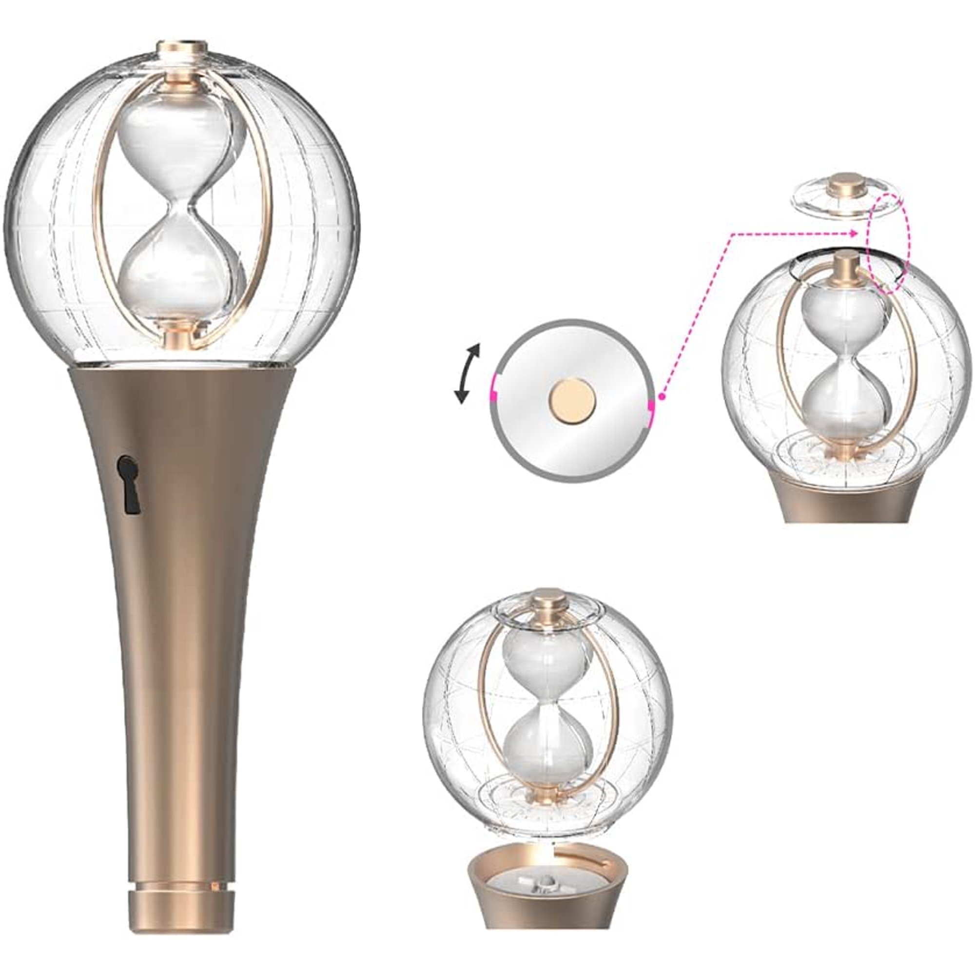 ATEEZ LIGHT STICK LIGHTINY ver.1 スローガン付き ATEEZ LIGHT STICK LIGHTINY ver.1 スローガン付き ATEEZ (에이