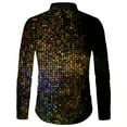 thumbnail image 2 of Spring loose collar button pocket leather shirt shirt for women, 2 of 3