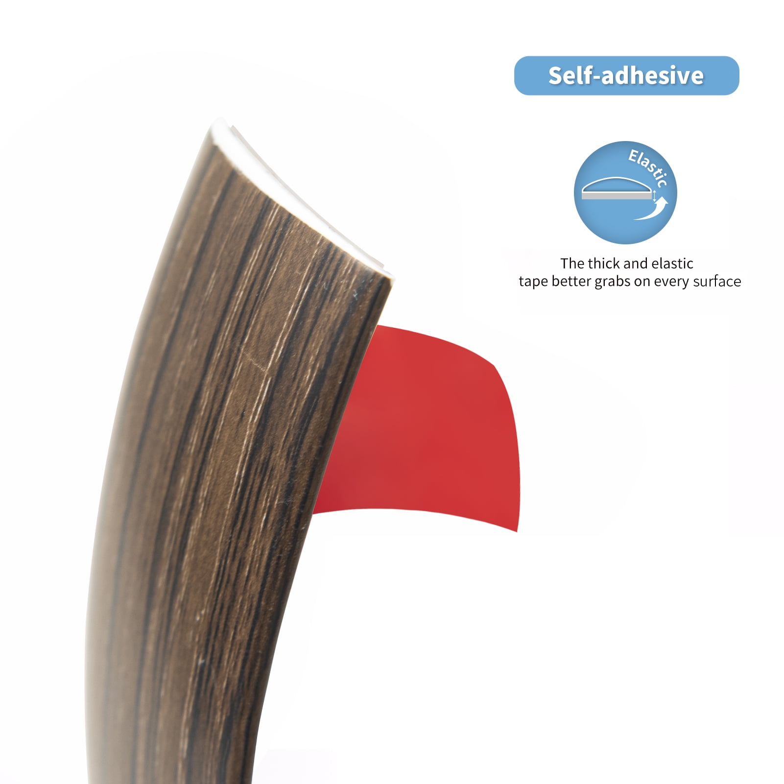 10 FT Self Adhesive Vinyl Floor Transition Strip