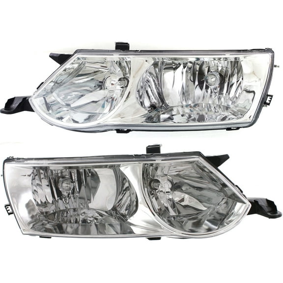 Garage-Pro Driver and Passenger Side Headlight for Toyota Solara SE SLE 2002-2003 Halogen With bulb(s) Replaces# 81150AA050 81110AA050