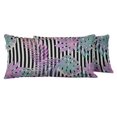 thumbnail image 1 of VargottamIndoor/OutdoorPolyester FabricLumbarPillowCover,All-Weather Waterproof Rectangular Cushion Case for Patio Furniture,16" x 24"Set of 2 -Tropical-63, 1 of 6