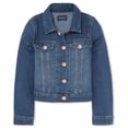 thumbnail image 1 of Chaqueta vaquera The Children's Place Basic Azure Wash para niñas, 1 of 5