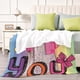 thumbnail image 4 of JOJO Siwa anti-pilling, suave, ligera, esponjosa y acogedora de lujo para hogar y cocina – Perfecta para niños y adultos,70X110cm, 4 of 6