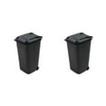 thumbnail image 4 of Youkk Plastic Desktop Trash Can - Convenient And Durable For Anywhere Healthy And Safe Wheelie Trash black 2Set, 4 of 6