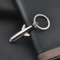 thumbnail image 5 of Raindrops Novelty Keychains Airplane Shape Pendant Silver 8 X 2.5 X 1.1Cm Christmas present 1Pcs, 5 of 8