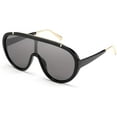 thumbnail image 1 of FEISEDY Oversized One Piece Sunglasses Women Men Fahion Siamese Lenses Retro Design B2580, 1 of 6